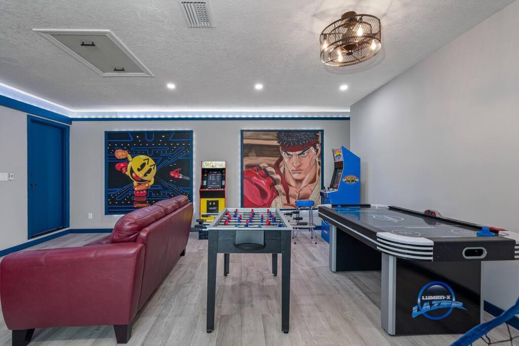 13 Mins From Disney Arcade, Private Pool, & Themed Rooms Orlando Exteriör bild