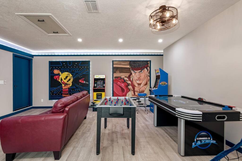 13 Mins From Disney Arcade, Private Pool, & Themed Rooms Orlando Exteriör bild