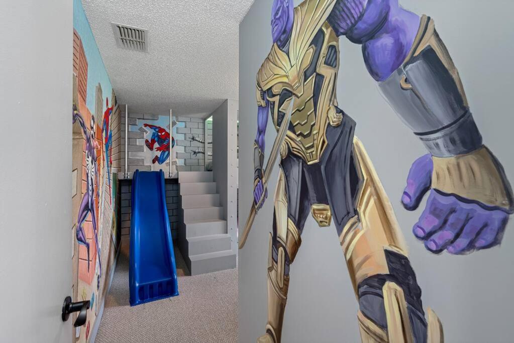 13 Mins From Disney Arcade, Private Pool, & Themed Rooms Orlando Exteriör bild